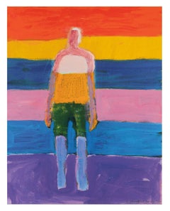 Personne avec des couleurs