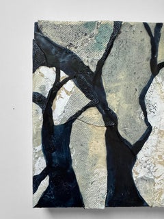 Common Ground (No. 10) Un dipinto astratto contemporaneo e intimo