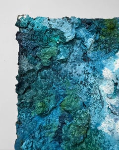 Common Ground (No.9) An intimate and striking textural contemporary painting