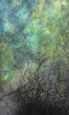 "The Secret Language of the Forest X" A beautiful dimensional painting on canvas