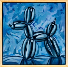 "Balloon Dog I" Oil on canvas