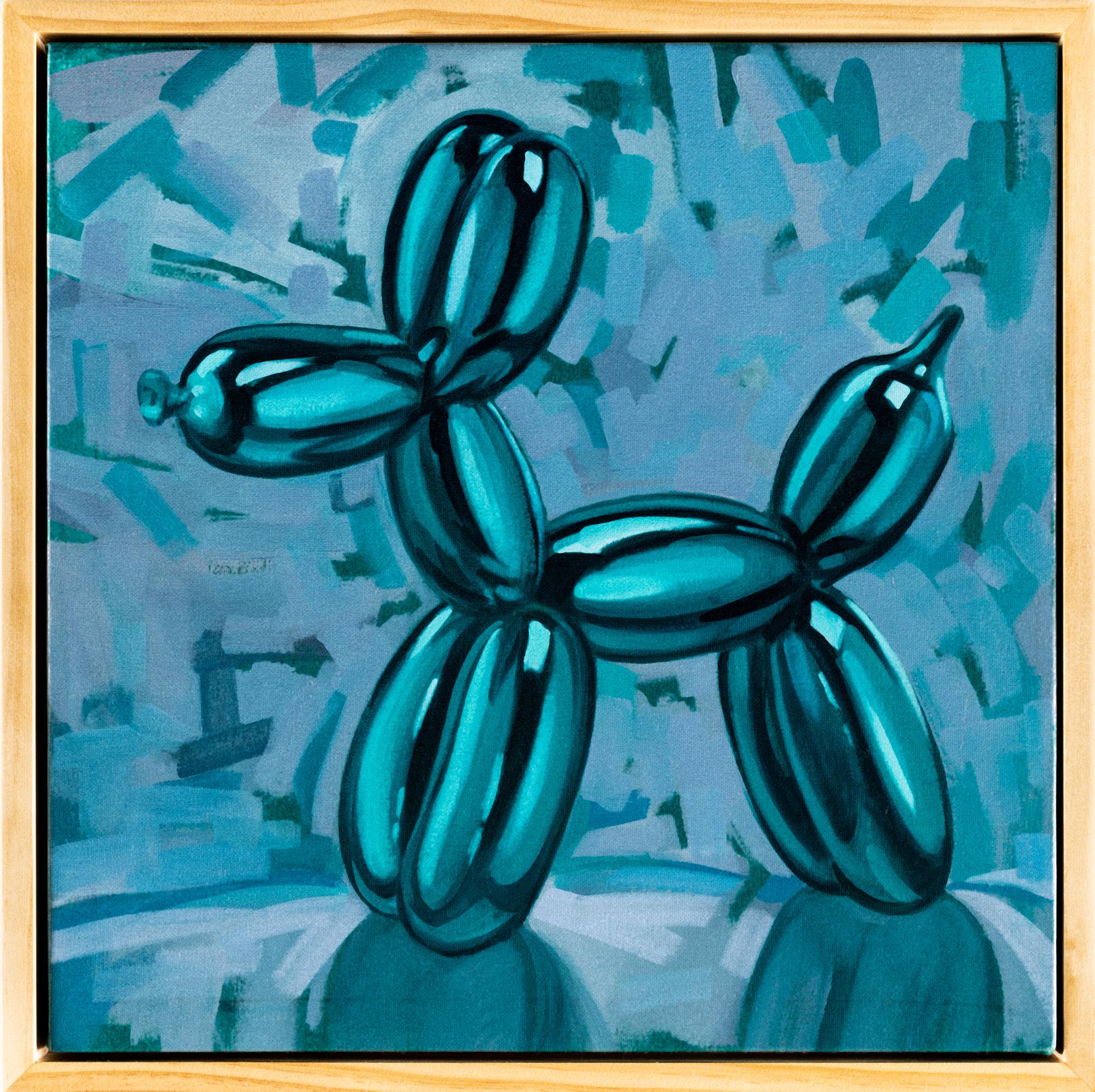 Still-Life Painting de Katherine Fraser - "Perro Globo IV"