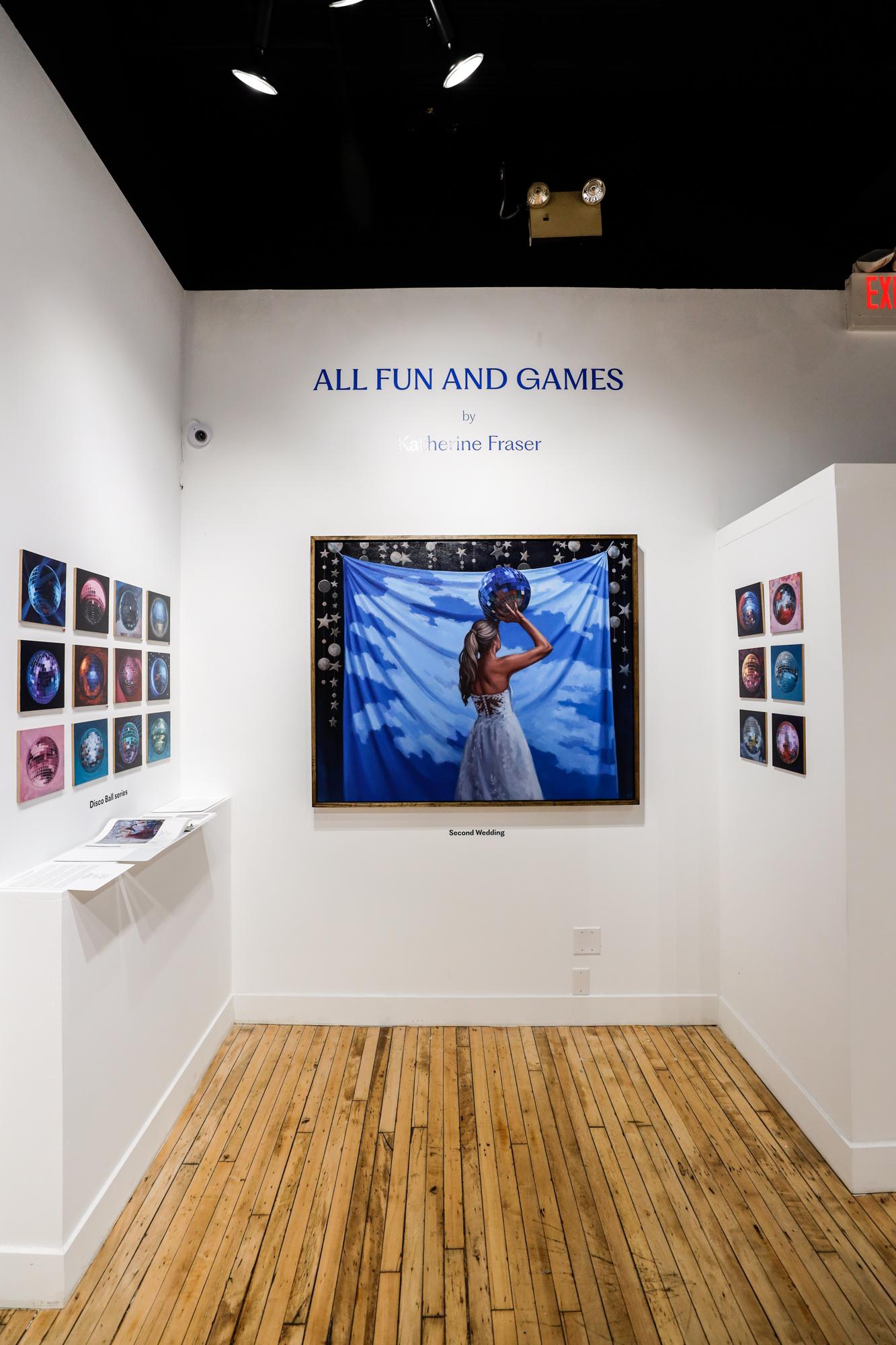 « Disco Ball VII », huile sur panneau 4