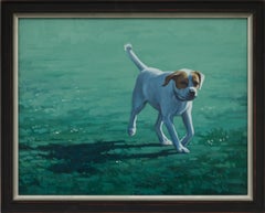 "Dog Days", dipinto a olio di Katherine Fraser