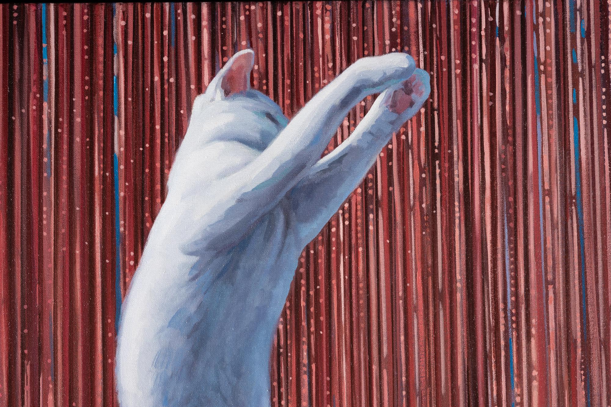 Huile sur toile « Nine Lives IX » - Contemporain Painting par Katherine Fraser