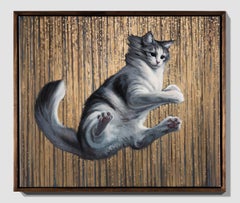 "Nine Lives V" Oil on canvas