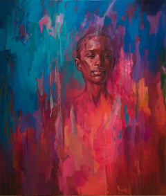«El fuego interior»: Retrato en rojo