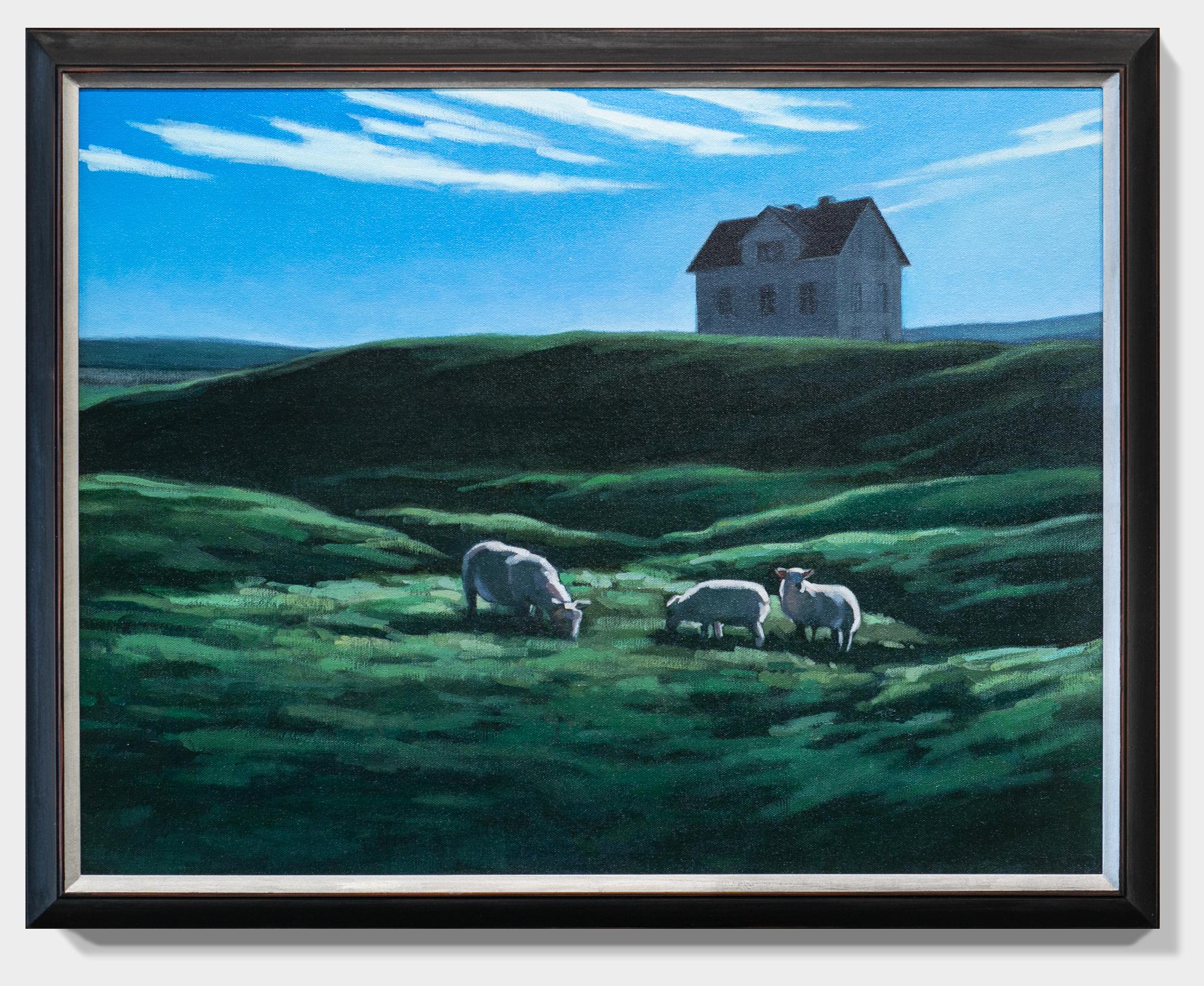 iceland landscape painting