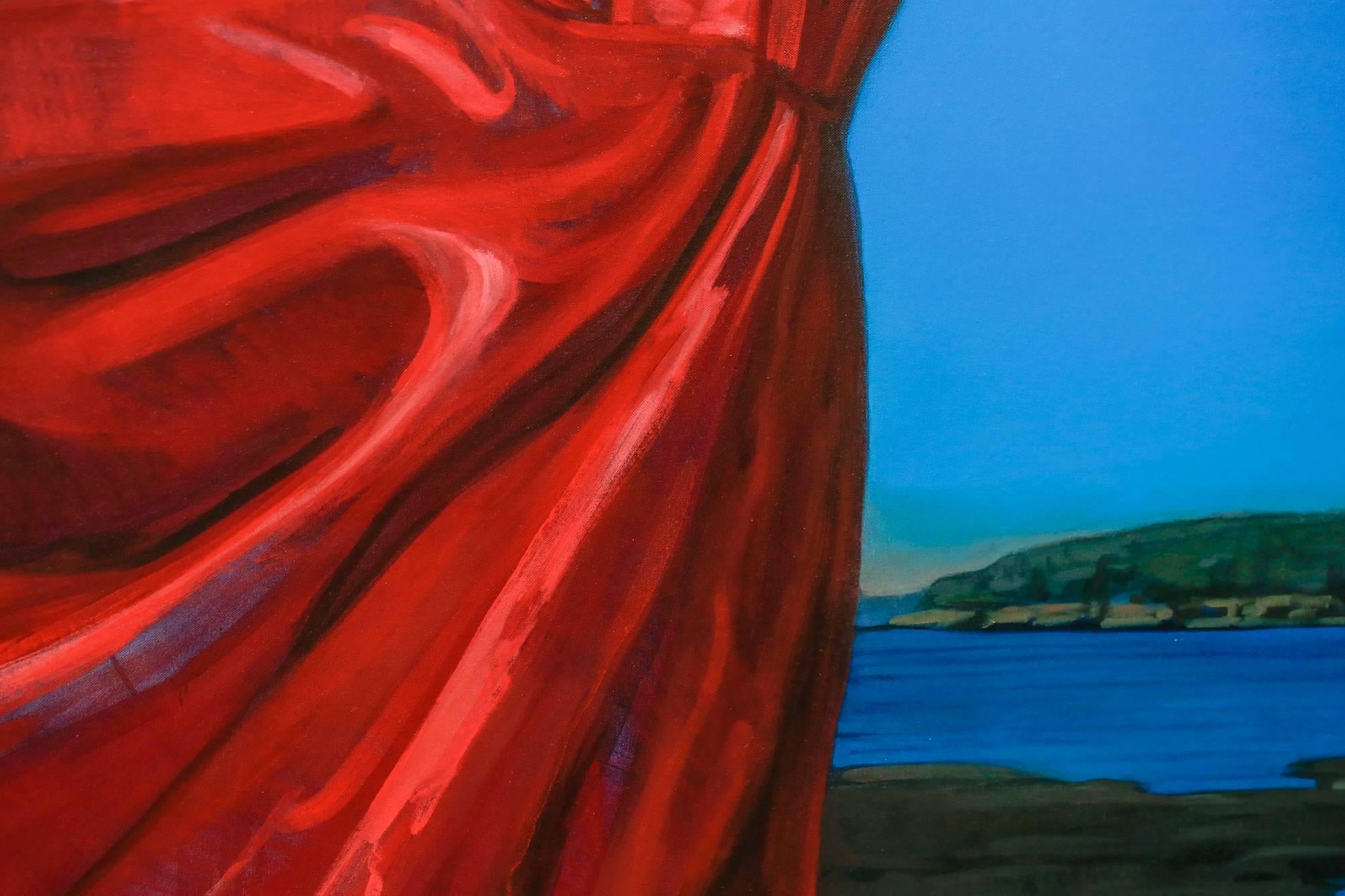 La guerra d'indipendenza - Painting Contemporaneo di Katherine Fraser