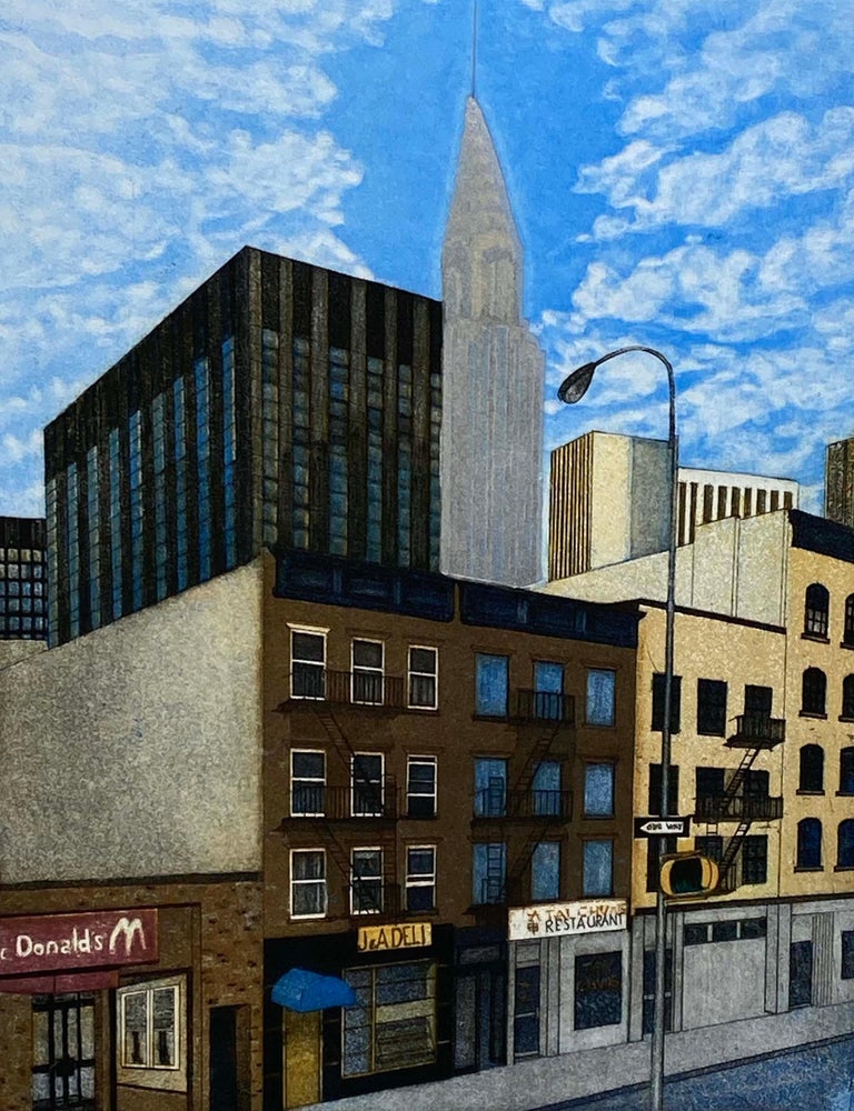 Katherine Gallagher New York City Skyline Modern Print Chrysler State