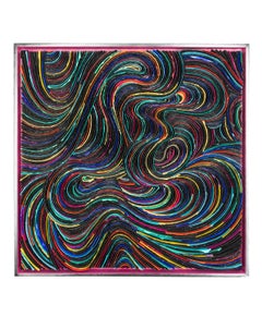 "Luz a través del agua", Contemporáneo, Técnica mixta, Escultura, Papel Hand Made