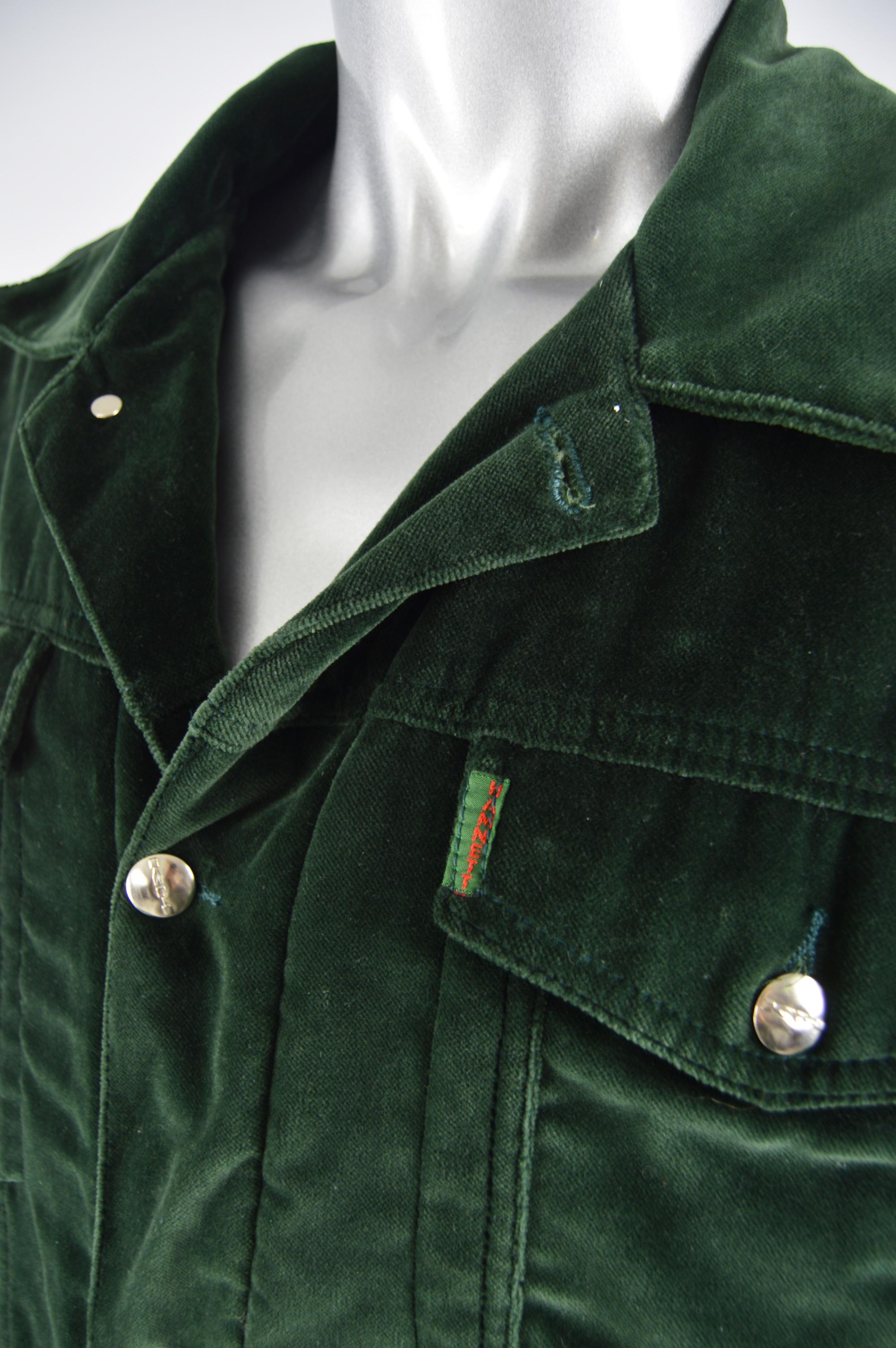 Katherine Hamnett Mens Vintage Green 
