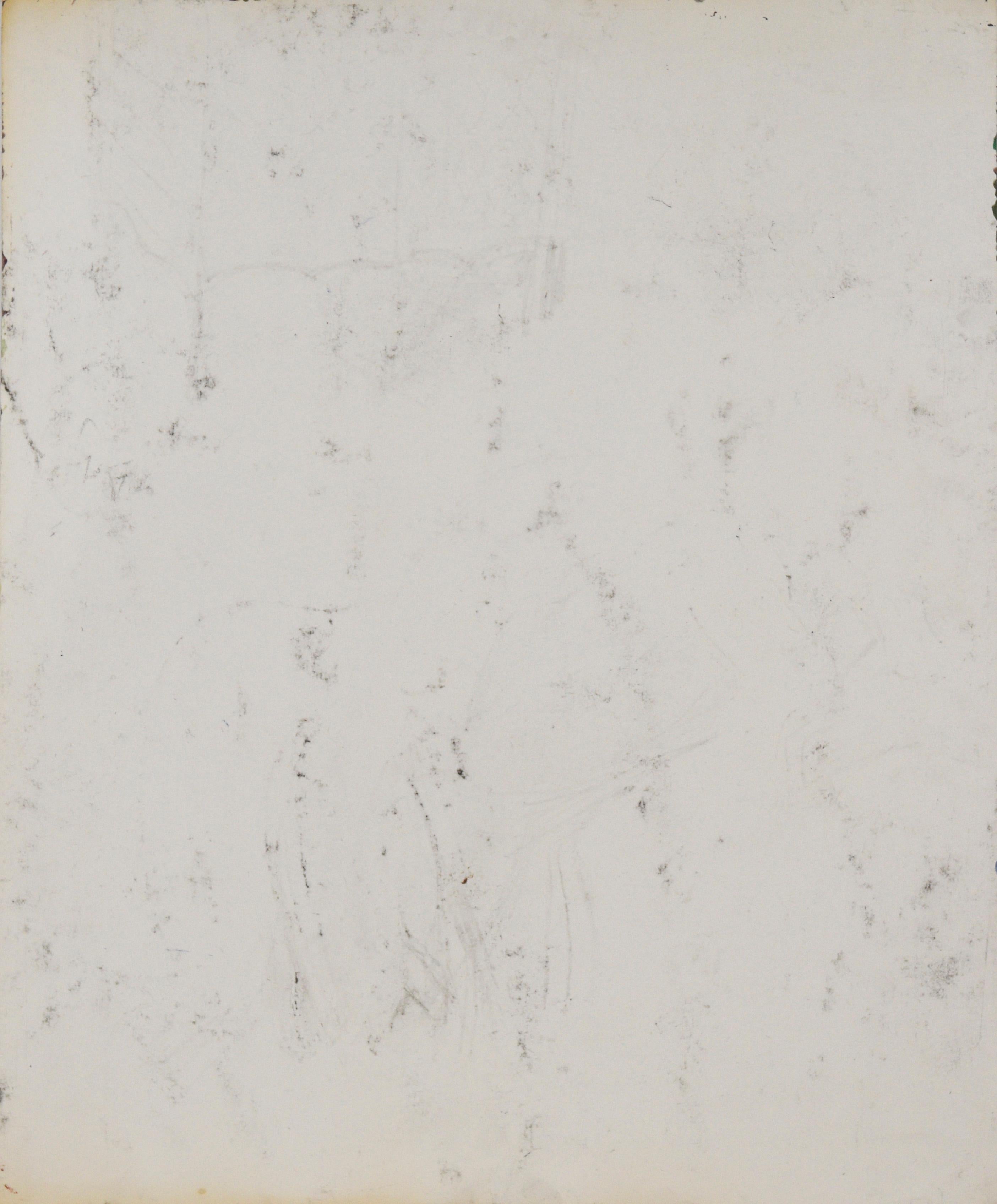 Originale Vintage Espressionista Astratto Figurativo  - 