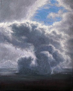 Ash Plume contemporary landscape painting