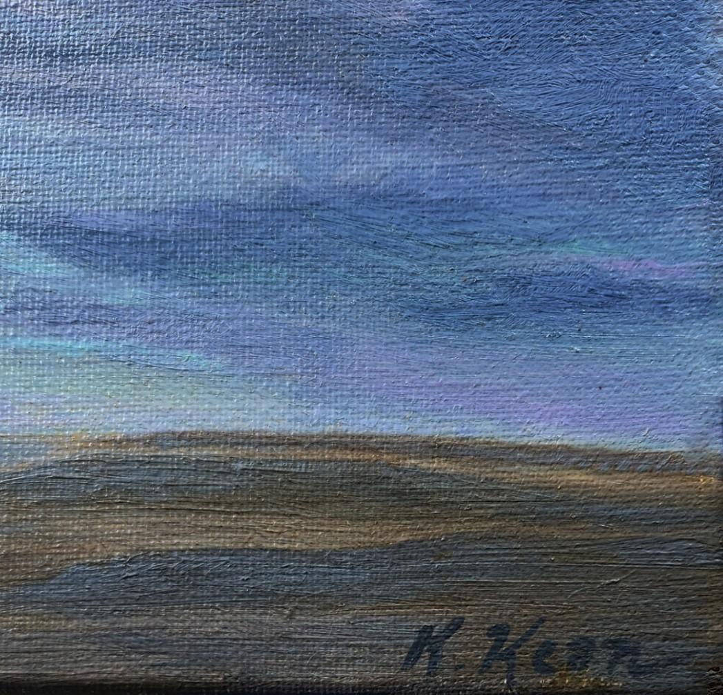 Chatham Beach contemporary landscape painting - Painting by Katherine Kean