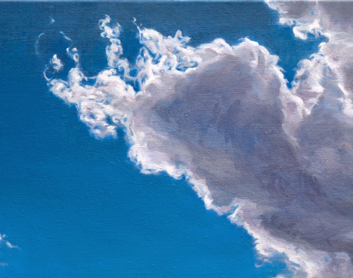 Cloud Chasing - Romantic Painting by Katherine Kean