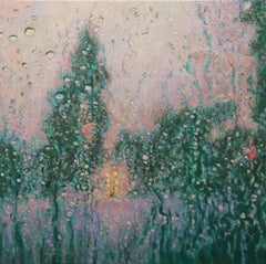 Confetti Rain 2. landscape impressionist 