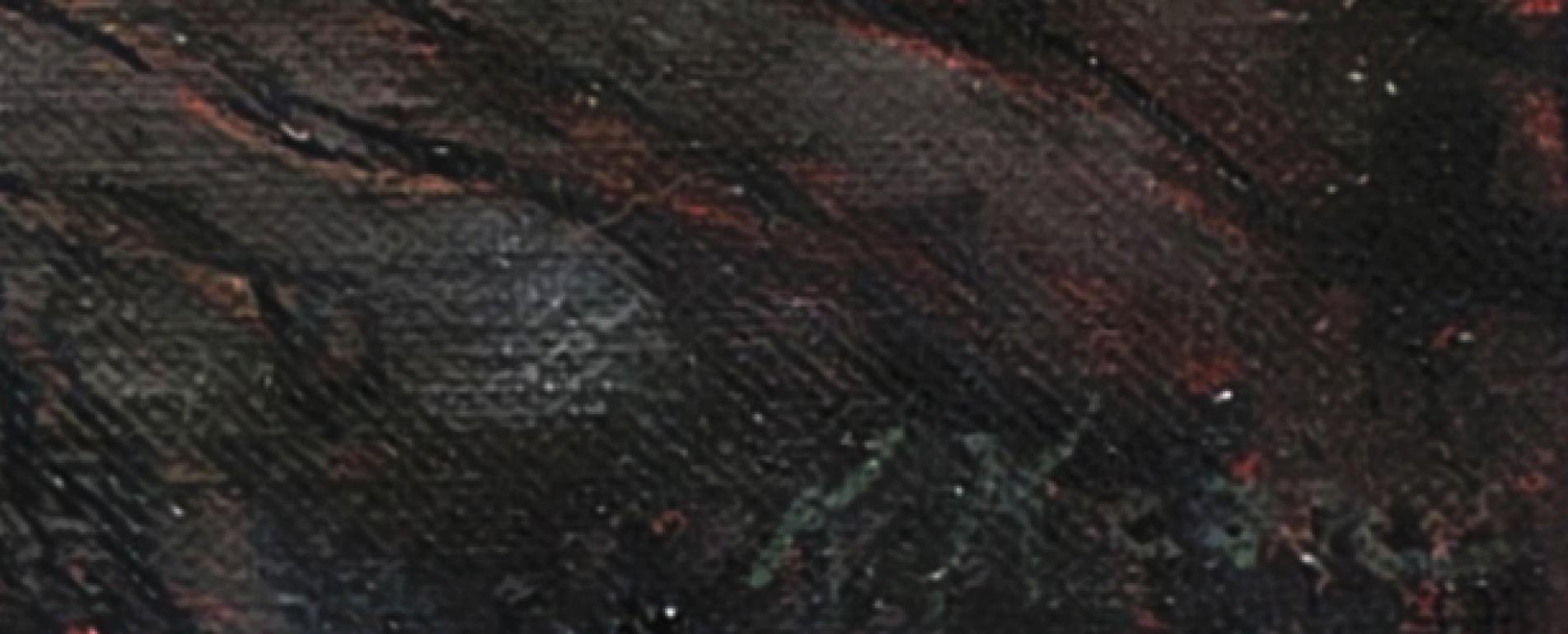 Schaumige Welle gegen Lavafelsen zeitgenössische Meereslandschaft Gemälde im Angebot 2