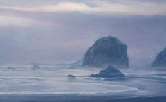 Fog Lifting, contemporary atmospheric landscape
