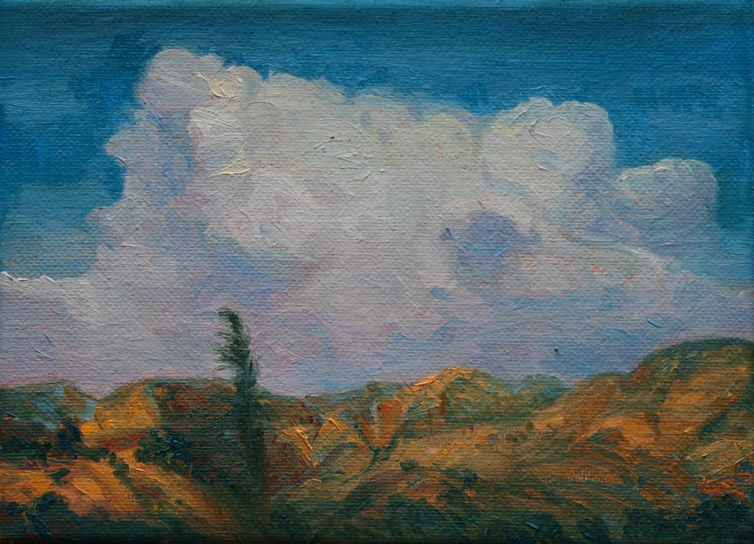 Katherine Kean Landscape Painting - Foothill Thunderhead