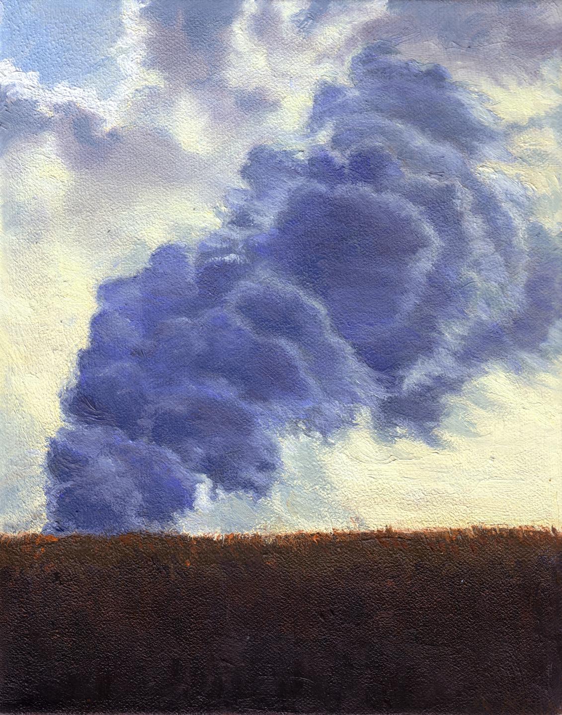 Laze pintura de paisaje contemporáneo - Painting de Katherine Kean
