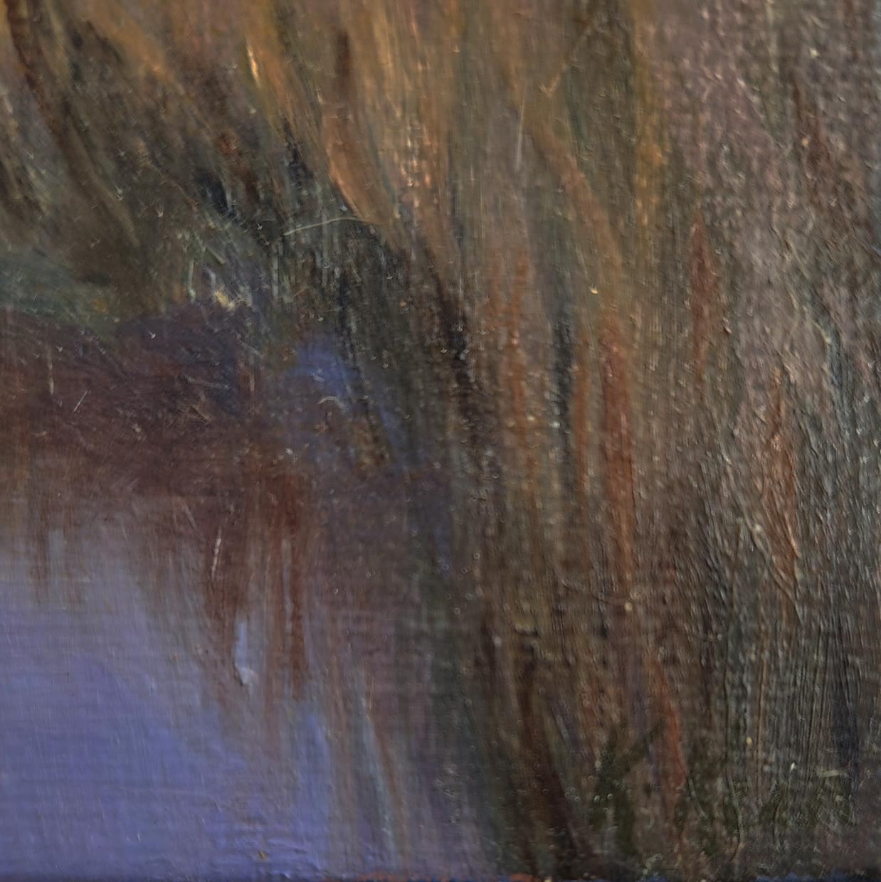 Marsh Labyrinth 3 pittura di paesaggio contemporaneo - Painting di Katherine Kean