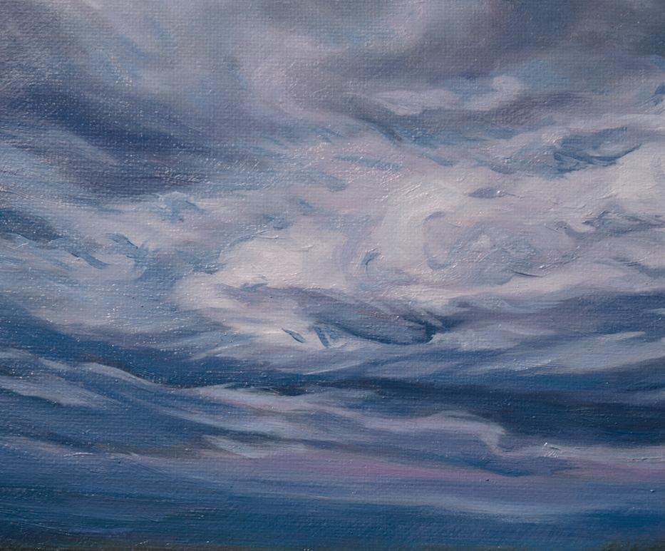 Marsh Labyrinth 3 pittura di paesaggio contemporaneo in vendita 1