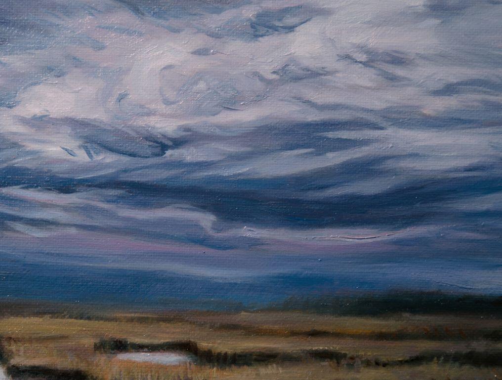 Marsh Labyrinth 3 pittura di paesaggio contemporaneo in vendita 2