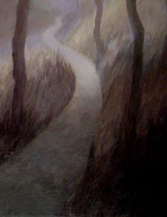 Mist Shrouded contemporary atmospheric landscape