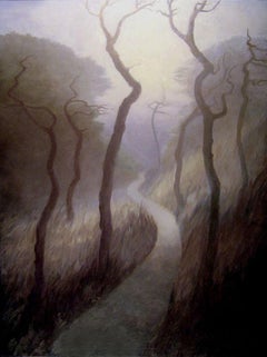 Mist Shrouded contemporary atmospheric landscape