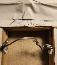 Small House on the Great Marsh contemporary landscape painting