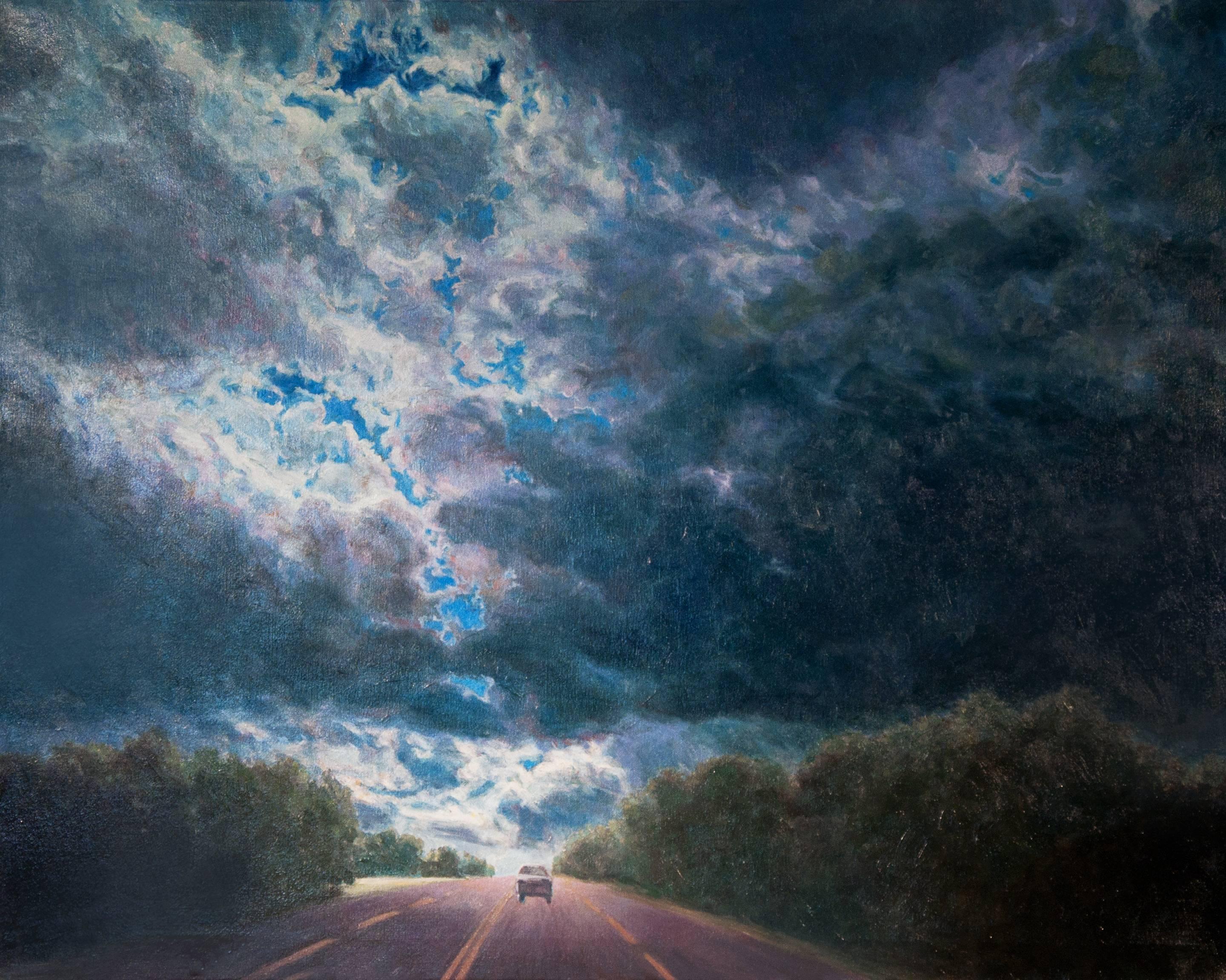 Katherine Kean Landscape Painting - Storm Seeker
