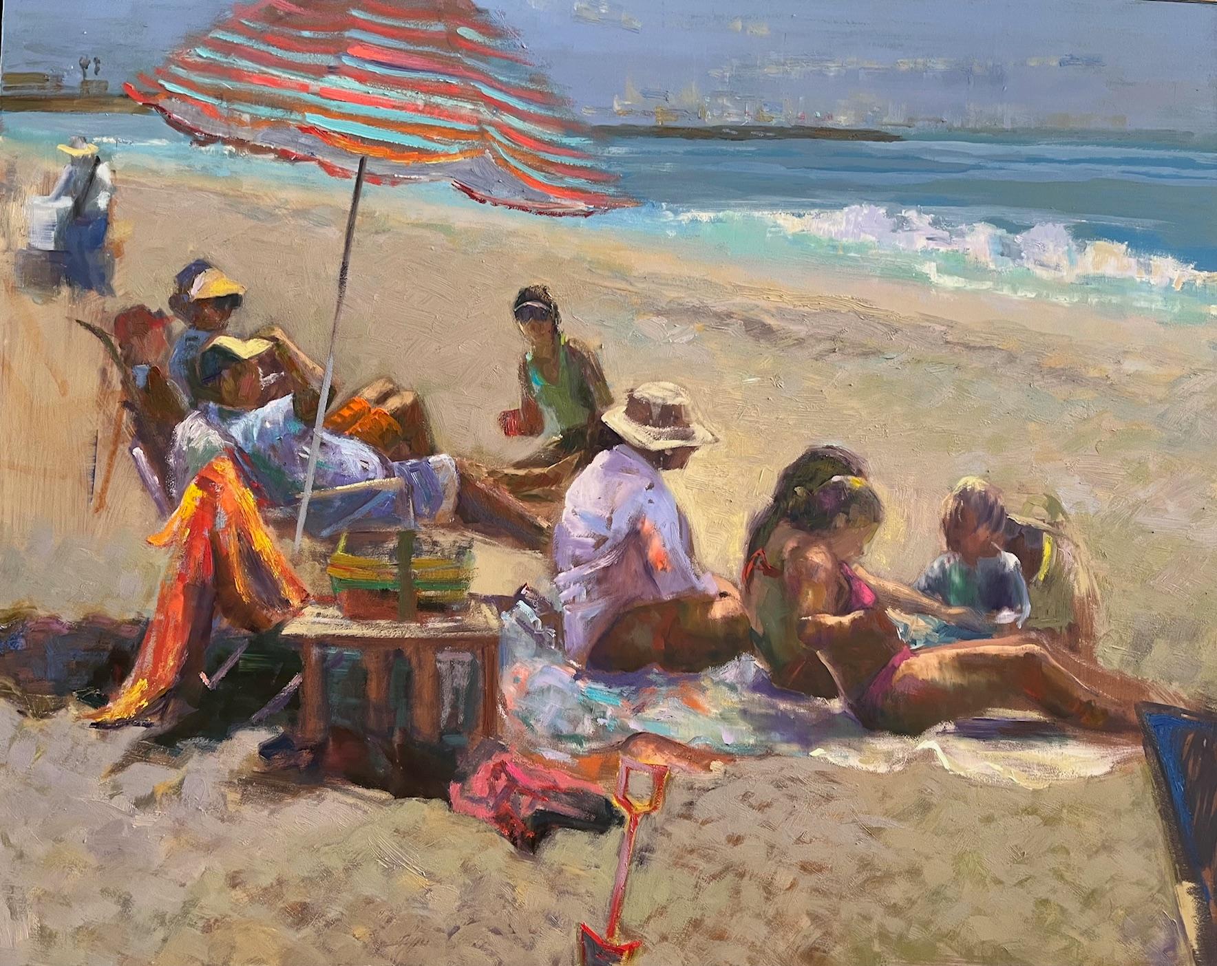 Landscape Painting de Carole Garland - Fin del verano