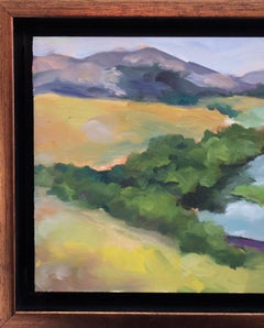 "Below the Creek Near Lost Lake", Ein Plein Air Oklahoma Landschaftsgemälde