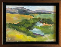 "Below the Creek Near Lost Lake", Ein Plein Air Oklahoma Landschaftsgemälde