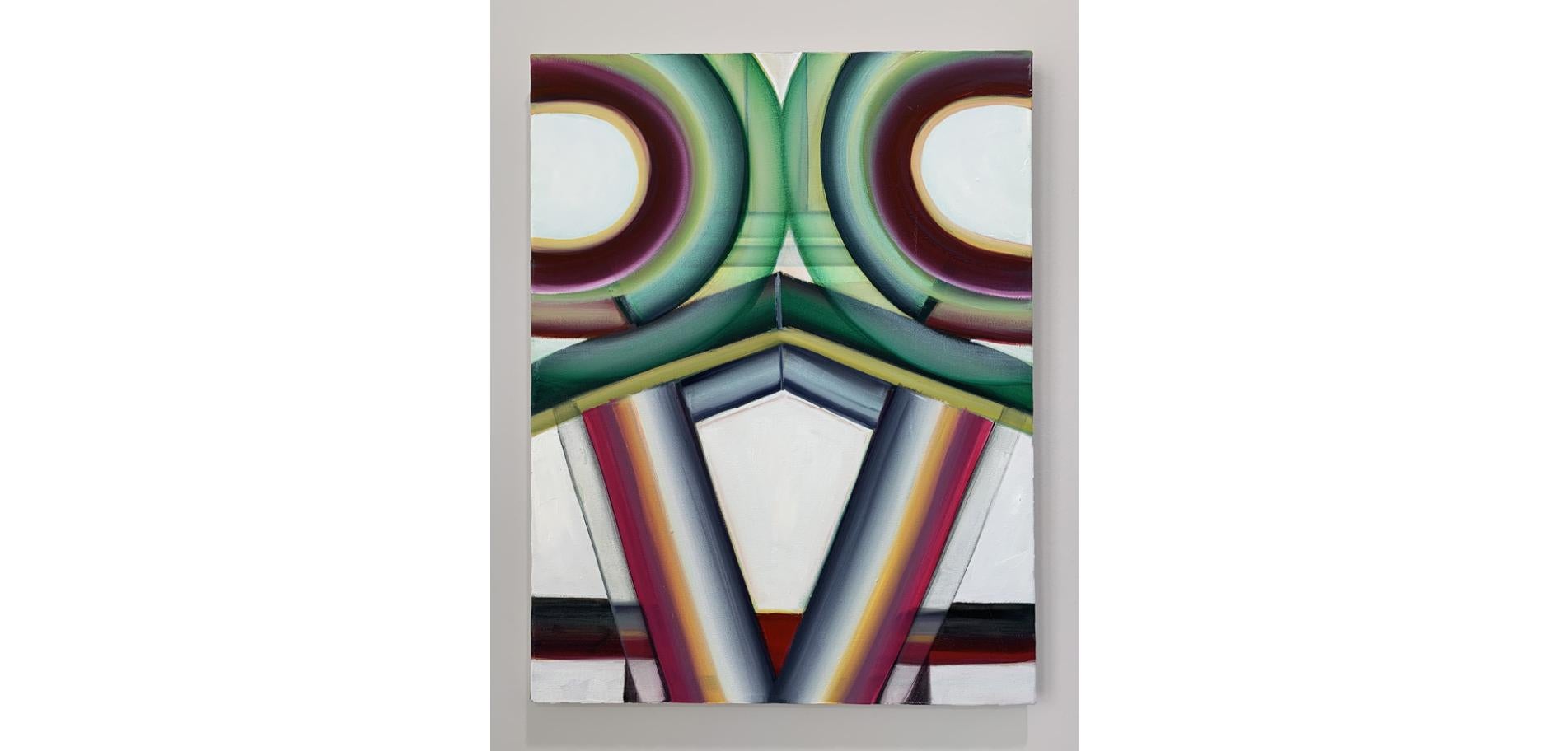 geometric painting canvas