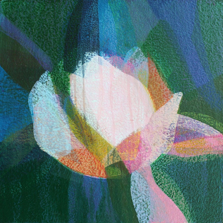 Katherine Sandoz Jubilee Magnolia Abstract Botanical
