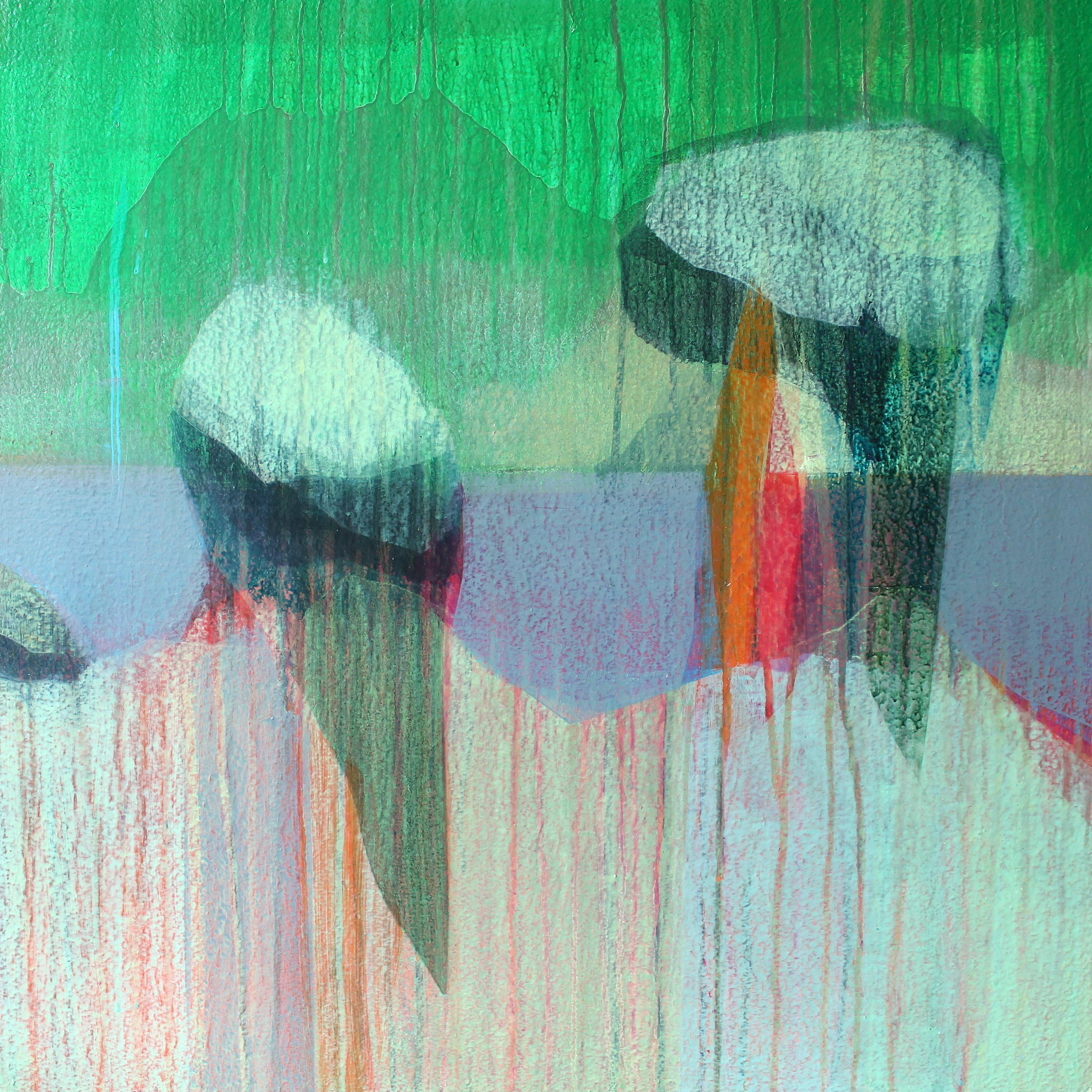 "(Jubilee) Sullivan's Island" - Abstract Landscape Painting - Diebenkorn