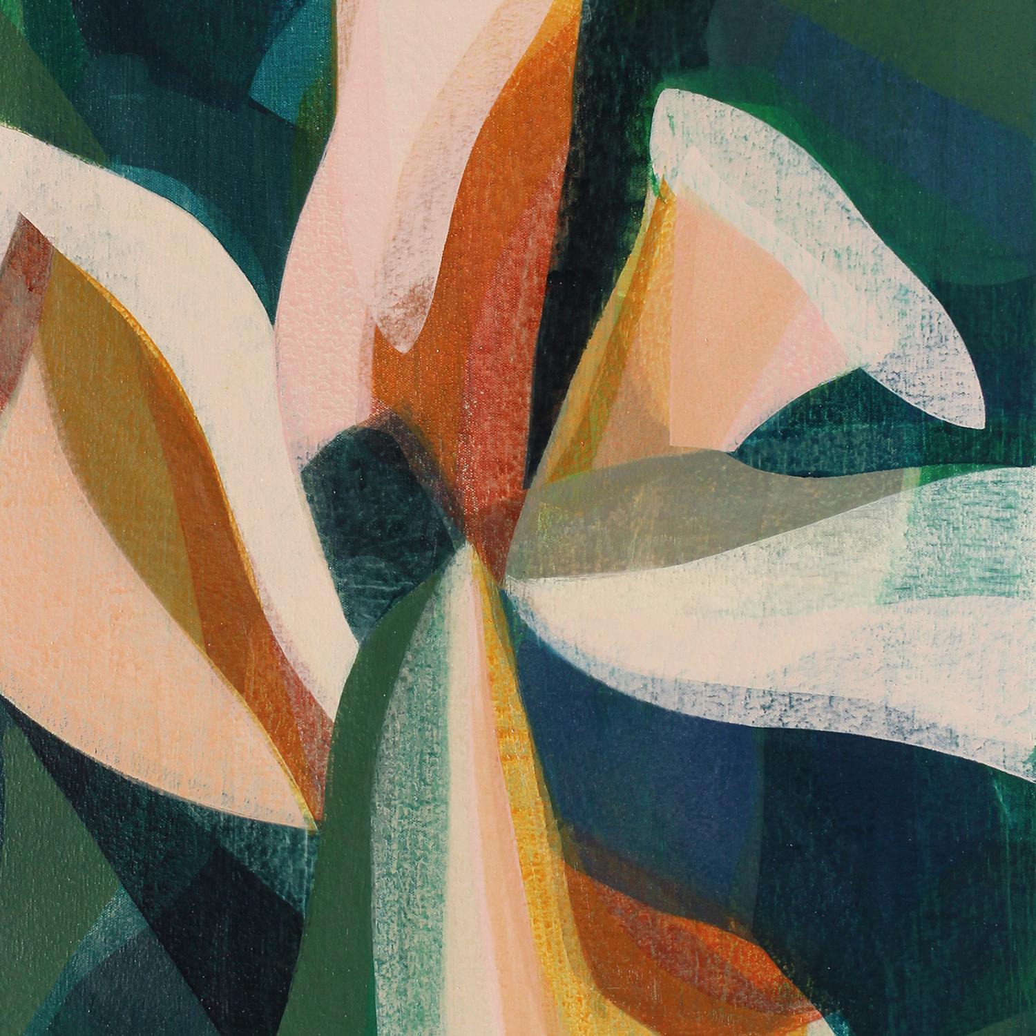 abstract magnolia painting