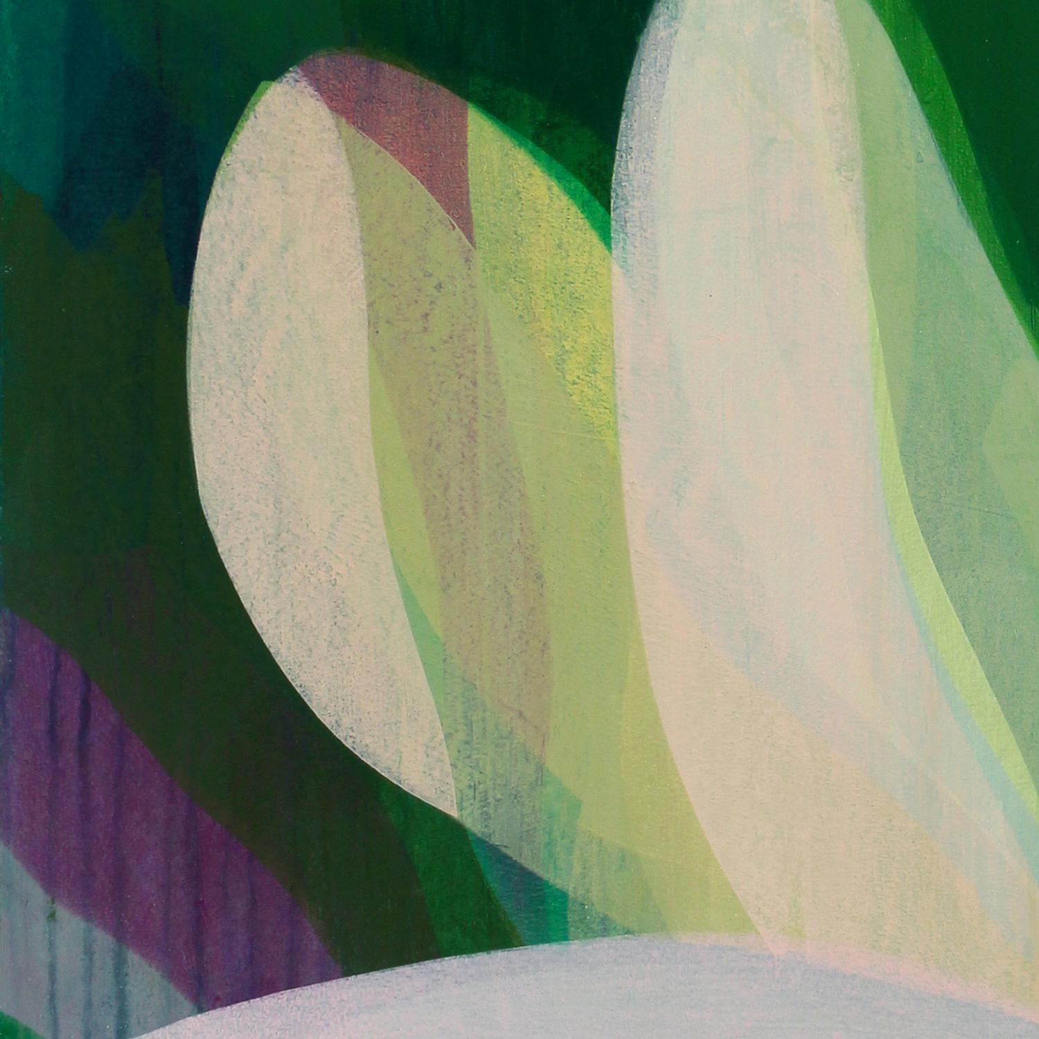 abstract magnolia painting