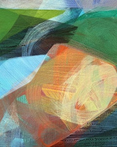 "(the gloaming) sunrise + beach" - paysage abstrait, floral