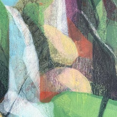 "(uhuru) swimming hole no. 1 at hakeakala national park" - abstract landscape
