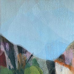 "(uhuru) waterfall no. 1 at hakeakala national park" - abstract landscape