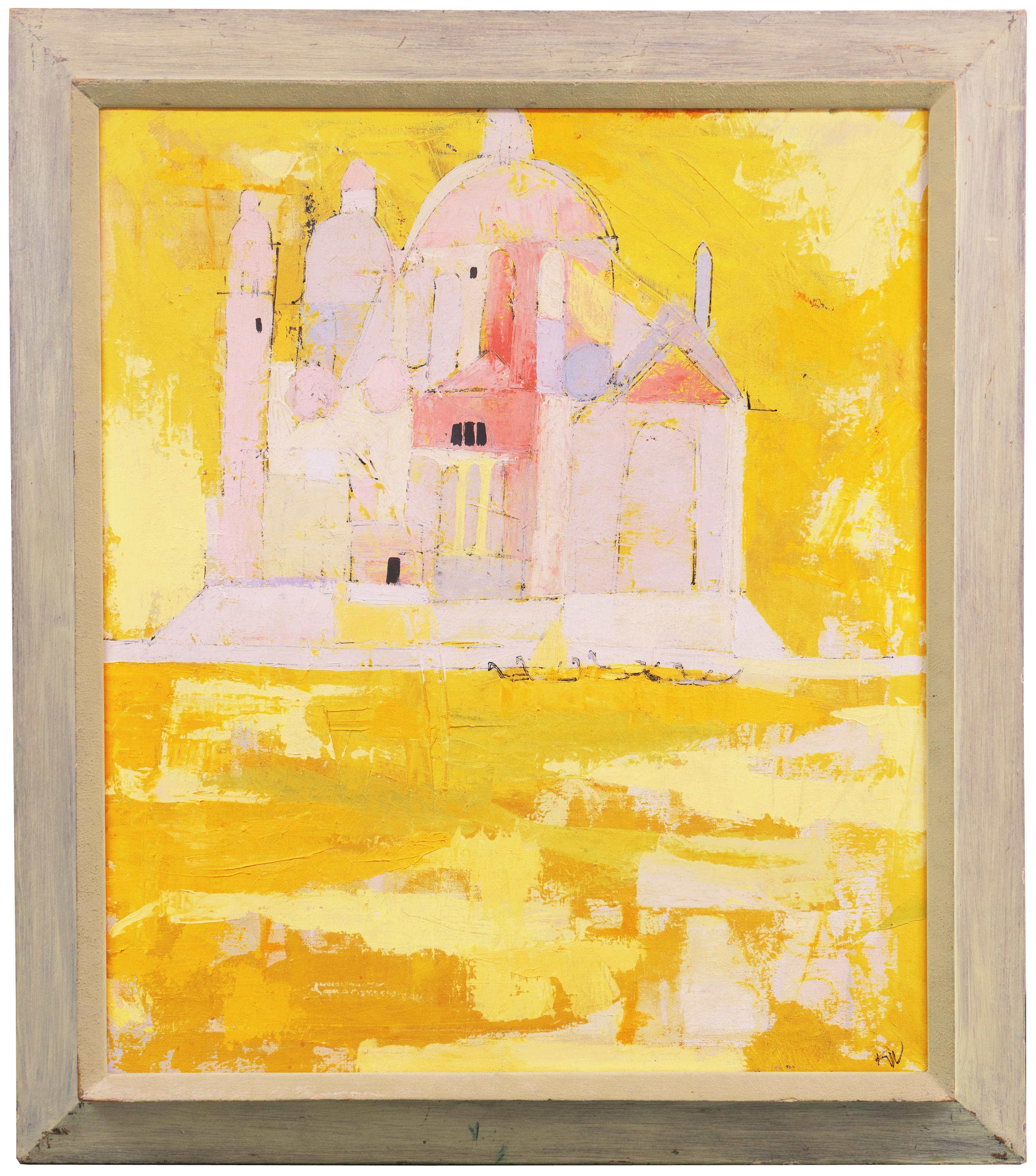Katherine Westphal Landscape Painting – „Sonnenuntergang, Santa Maria della Salute“, Venedig, Smithsonian Museum, BMFA, De Young