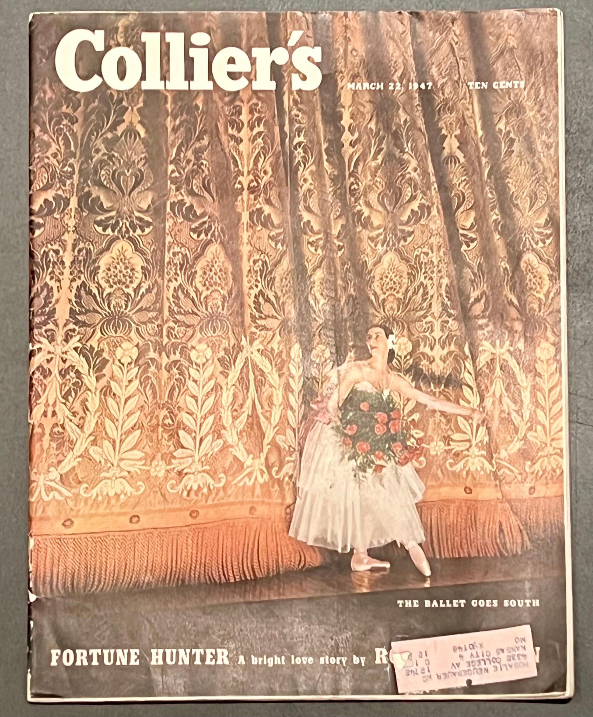 Colliers Magazine 1947 Amerikanische Szene Sozialrealismus Moderne Familien im Schnee, Colliers Magazine (Amerikanischer Realismus), Painting, von Katherine Wiggins