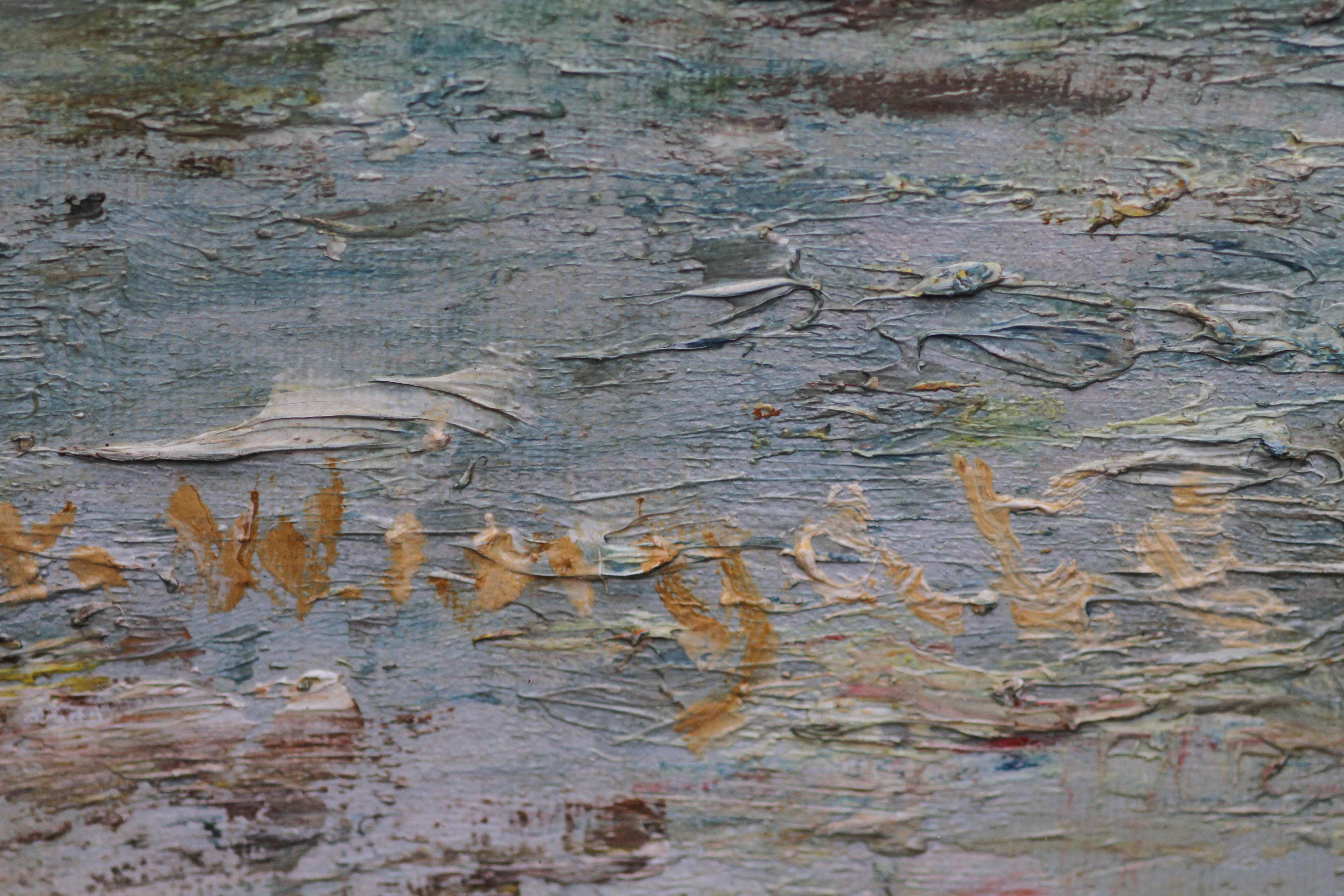 Arran Seascape - Scottish 1915 Impressionist art oil painting female artist For Sale 3