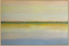 "After the Rains" by Holt - Large Blue, Green, Earth Tone Contemporary Abstract