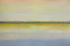 "After the Rains" by Holt - Large Blue, Green, Earth Tone Contemporary Abstract
