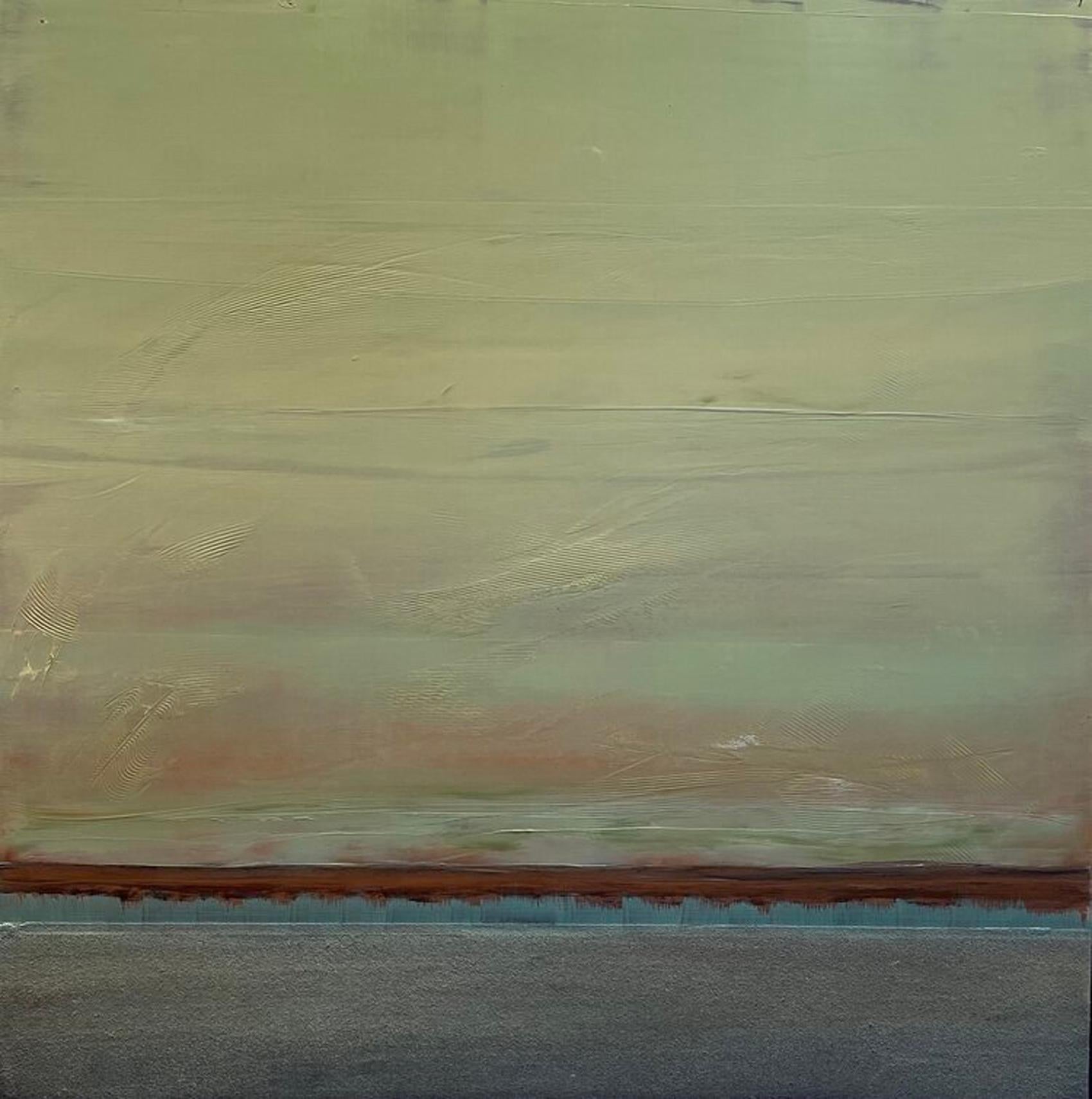Katheryn Holt Landscape Painting – Abstrakt Zeitgenössisch  Landschaft  Gemischte Medien  Malerei