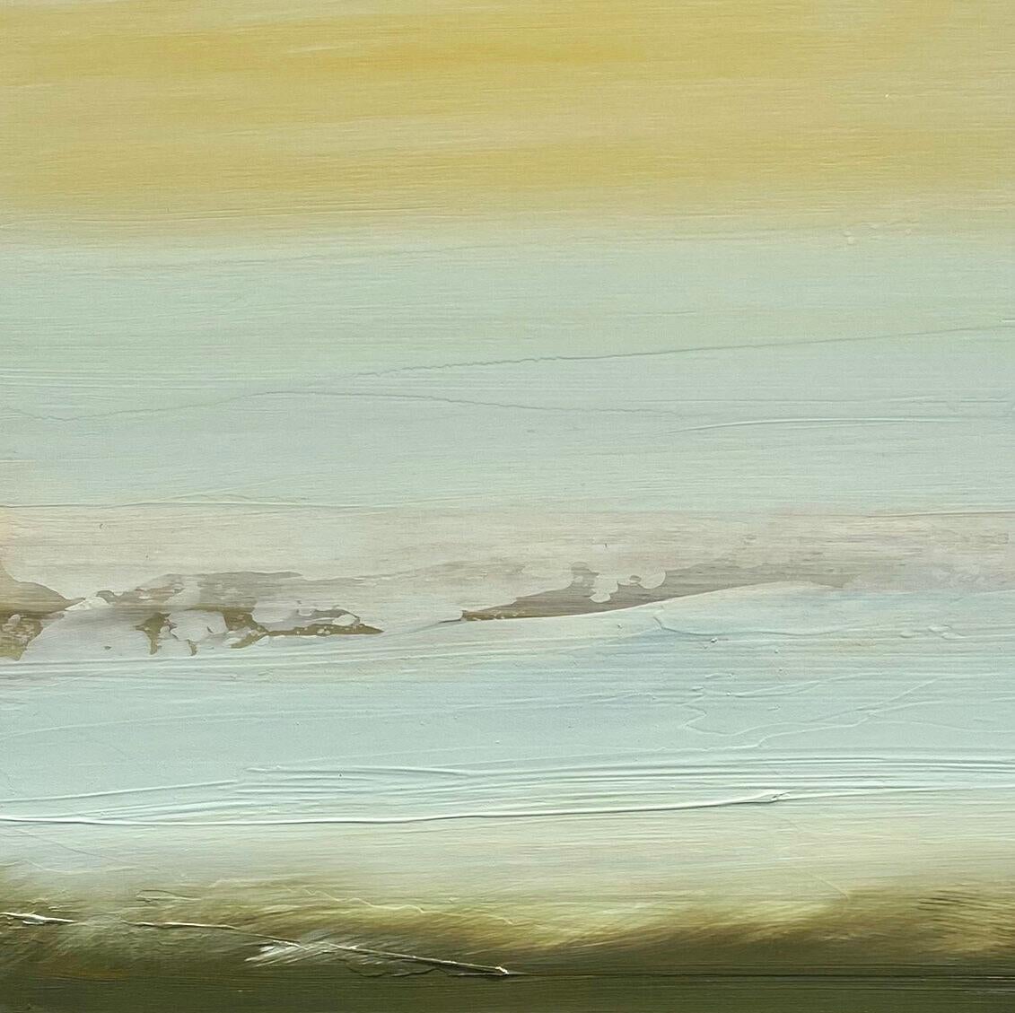 « Russe » de Katheryn Holt - abstrait aux couleurs ocre, marron et terre en vente 4